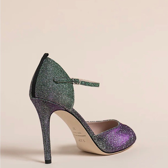 SJP by Sarah Jessica Parker Ursula, open-toed d’orsay silouhettes, size 38 1/2 - Picture 3 of 4